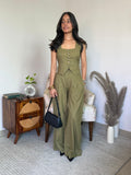 Tailored Olive Green Waistcoat Set