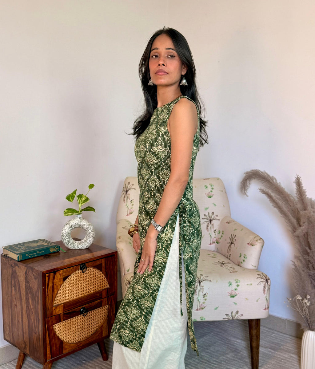 Nazaakat long kurta