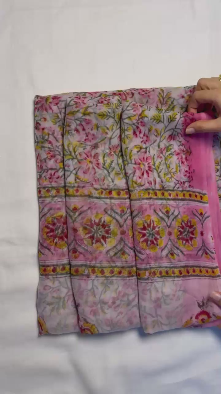 Chiffon Saree