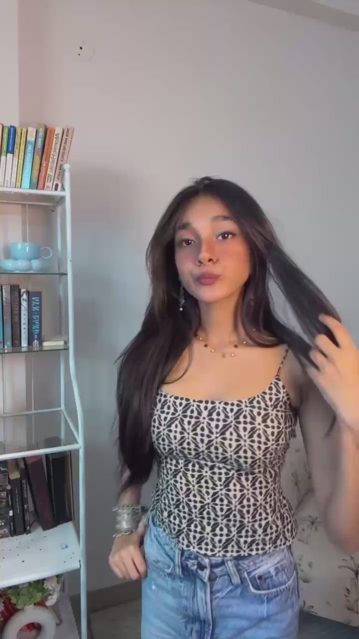 Lace up top